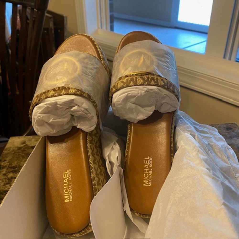 Michael Kors Sadler Wedge Sandals